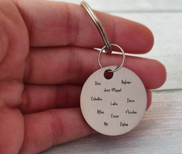 Llavero de acero - Mejor profe del universo