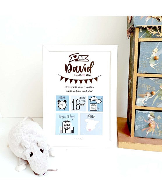 Lámina Natalicio Personalizada