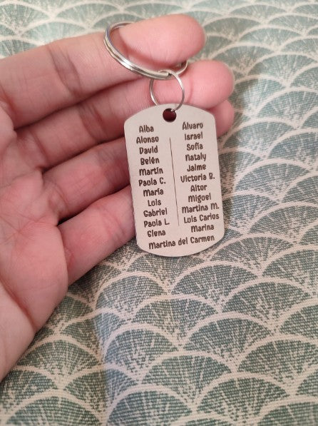 Llavero de acero - Mejor profe del universo